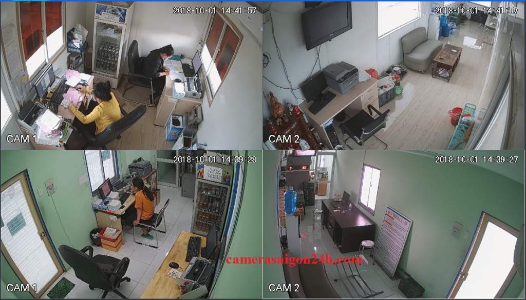 Lắp đặt camera quan sát văn phòng công ty tại tphcm
