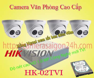 Lắp đặt camera quan sát giá rẻ Camera quan sát văn phòng cao cấp HIKVISON