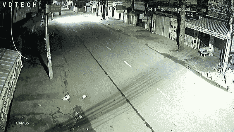 camera quan sát ban đêm khu phố công nghệ starlight