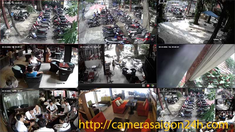 lắp đặt camera quán coffee tại kênh tân hóa