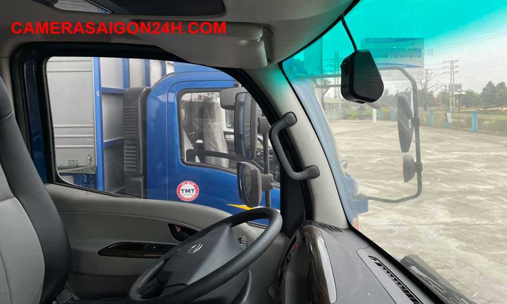 hình ảnh thực tế của camera giám sát ô tô, xe container