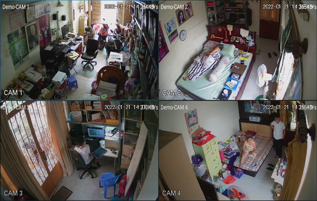 Lắp camera giám sát gia đình người lớn tuổi