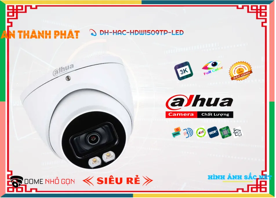 DH,HAC,HDW1509TP,LED Camera Dahua Thiết kế Đẹp,DH HAC HDW1509TP LED,Giá Bán DH,HAC,HDW1509TP,LED sắc nét Dahua