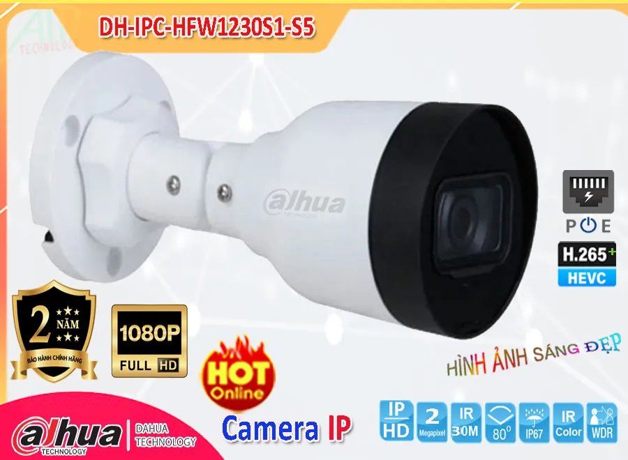 Camera IP Dahua DH,IPC,HFW1230S1,S5,DH IPC HFW1230S1 S5,Giá Bán DH,IPC,HFW1230S1,S5 sắc nét Dahua ,DH,IPC,HFW1230S1,S5