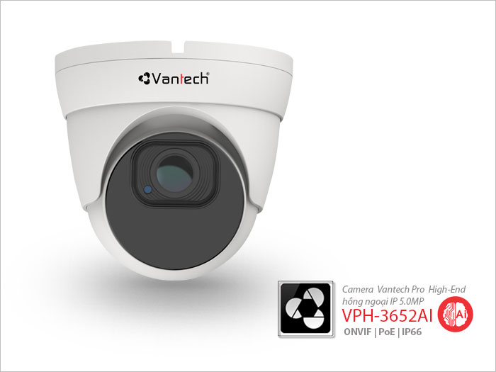 VPH-3652AI, camera quan sát IP VPH-3652AI, Lắp camera quan sát vantech VPH-3652AI, lắp đặt camera quan sát VPH-3652AI, camera quan sát hồng ngoại 5.0 megapixel VPH-3652AI,camera AI ip 5.0 megapixel.  