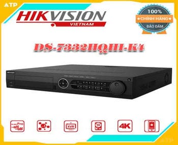 Lắp đặt camera tân phú Đầu Ghi Hình Hikvision DS-7332HQHI-K4