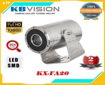 Lắp đặt camera tân phú Camera Ip 2Mp Chống Cháy Nổ Kbvision KX-FA20                                                                                             