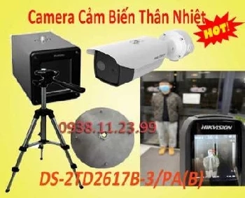 Lắp đặt camera tân phú Camera Cảm Biến Thân Nhiệt DS-2TD2617B-3/PA(B)                                                                                 