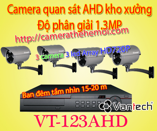 Lắp đặt camera quan sát giá rẻ Bộ camera quan sát Full HD 720 1.3MP ngoài trời