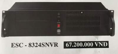Lắp đặt camera tân phú Đầu Ghi 32 Kênh Server Escort ESC-8324SNVR                                                                                        