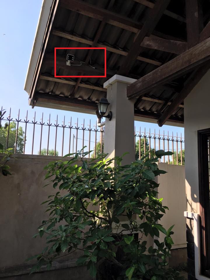 lắp đặt camera quan sát quận 2 chất lượng hình ảnh rõ nét địa điểm dưới mái nhà để tránh sự dòm ngó 
