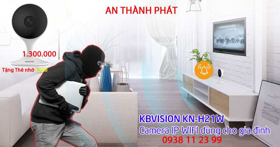Lắp đăt camera wifi kbvision giá rẻ