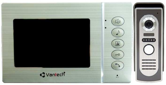 Bộ chuông cửa màn hình màu VANTECH VP-01AVD