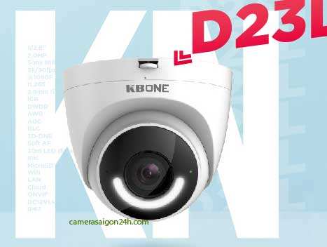 Lắp camera wifi chính hãng KN-D23L tích hợp nhiều chức năng thông minh 