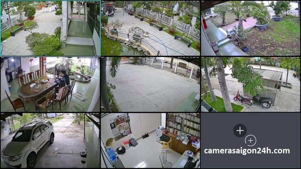 lắp camera quan sát báo động chống trộm cho gia đình