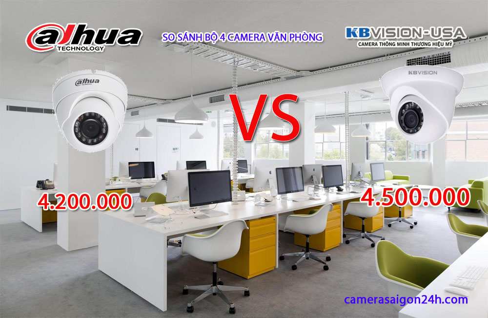 so sánh giá caamera dahua và giá camera kbvision