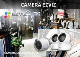 lắp camera ip wifi ezviz cho cửa hàng thời trang