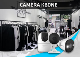 lắp camera ip wifi kbone cho cửa hàng thời trang