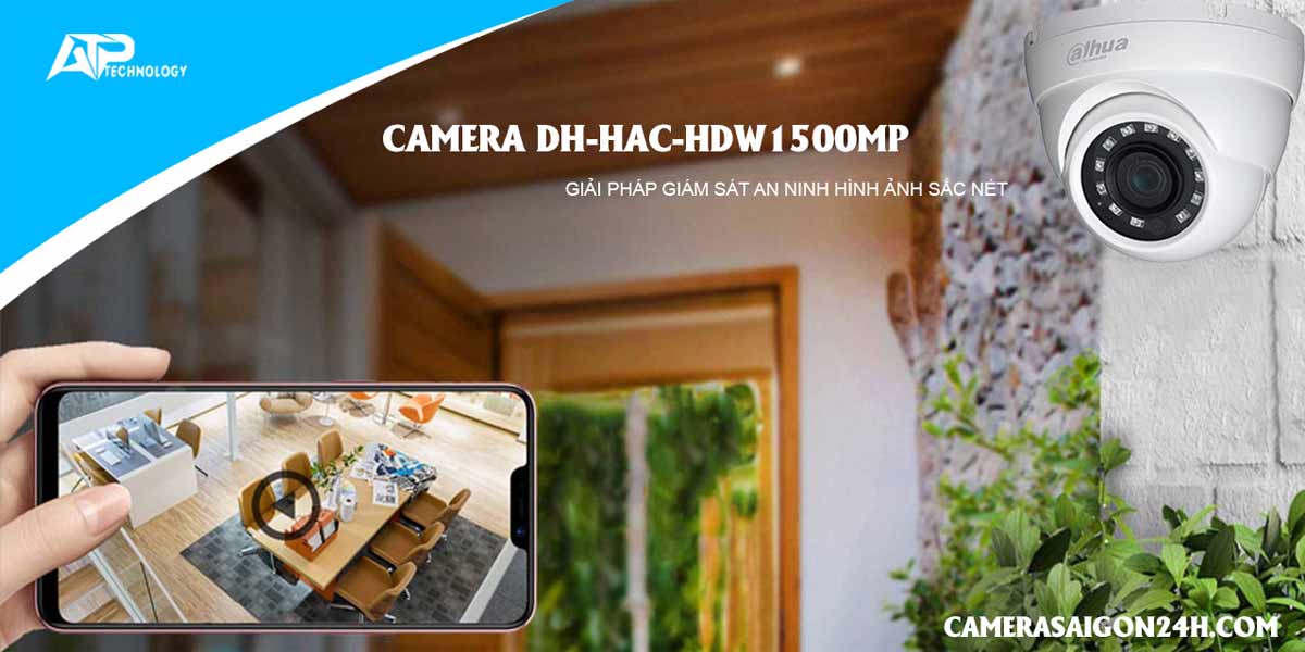 lắp đặt camera tại nhà DH-HAC-HDW1500MP