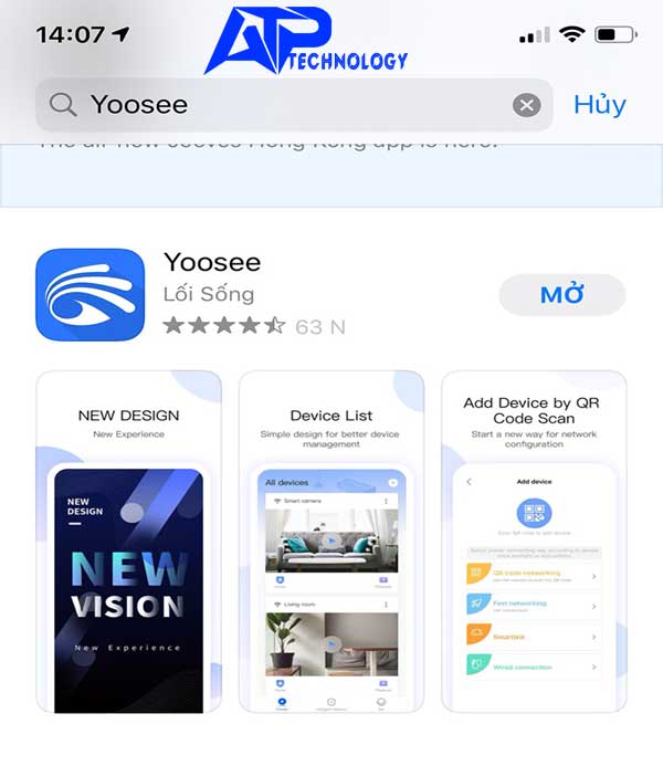 lắp camera yoosee giá rẻ mở ứng dụng