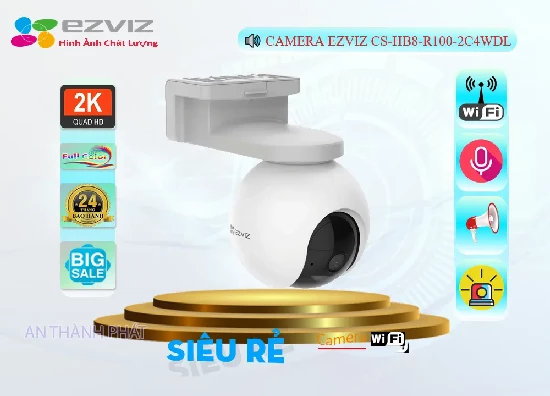 giới thiệu camera wifi Ezviz CS-HB8-R100-2C4WDL