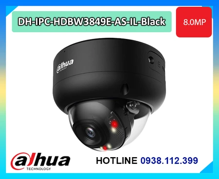 Lắp đặt camera Camera IP 8MP DAHUA DH-IPC-HDBW3849E-AS-IL-Black
