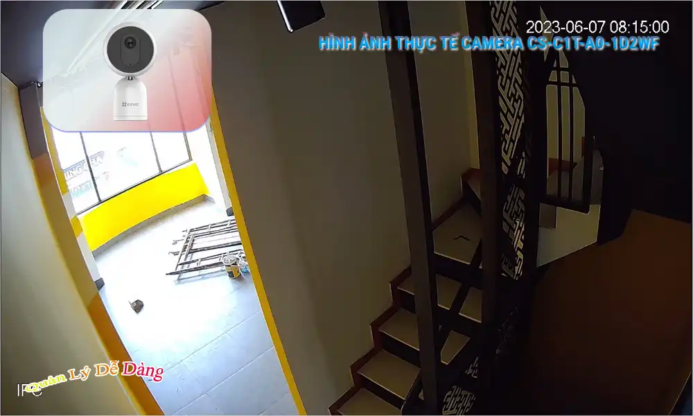 CS-C1T-A0-1D2WF sắc nét Wifi Ezviz