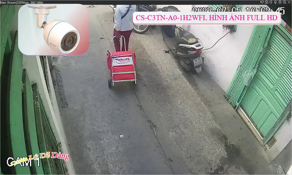 ➠ CS-C3TN-A0-1H2WFL sắc nét Wifi Ezviz ➠ CS-C3TN-A0-1H2WFL sắc nét Wifi Ezviz