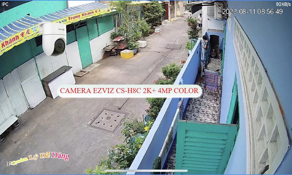 CS-H8C 2K+ 4MP Color Camera IP Wifi Wifi Ezviz CS-H8C 2K+ 4MP Color Camera IP Wifi Wifi Ezviz