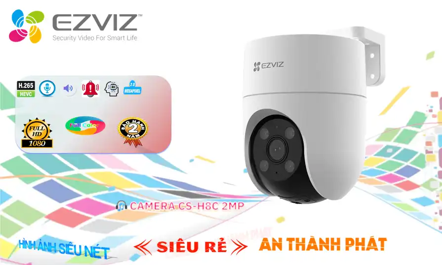 CS-H8C 2MP sắc nét Wifi Ezviz CS-H8C 2MP sắc nét Wifi Ezviz