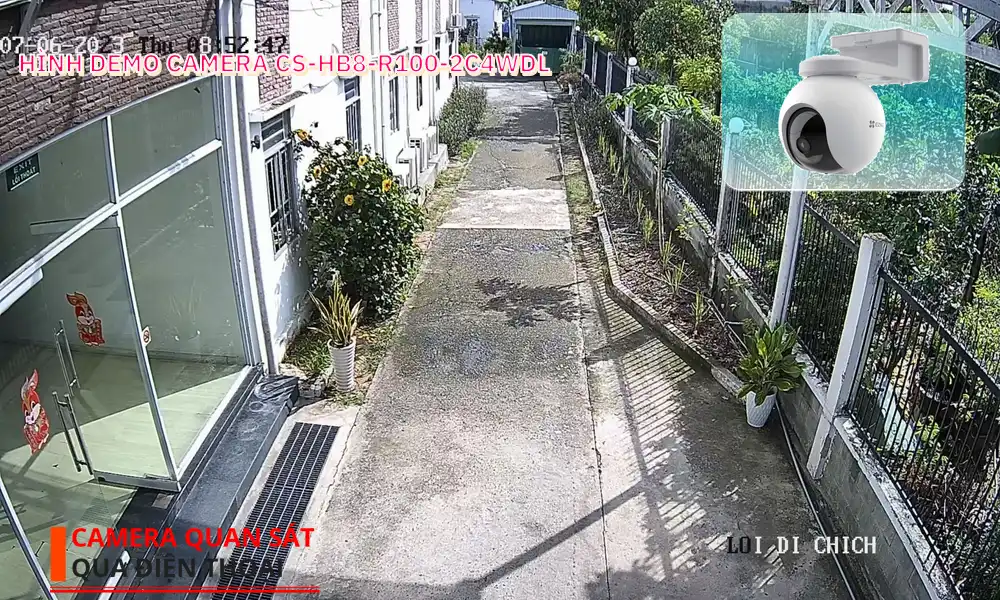 CS-HB8-R100-2C4WDL sắc nét Wifi Ezviz