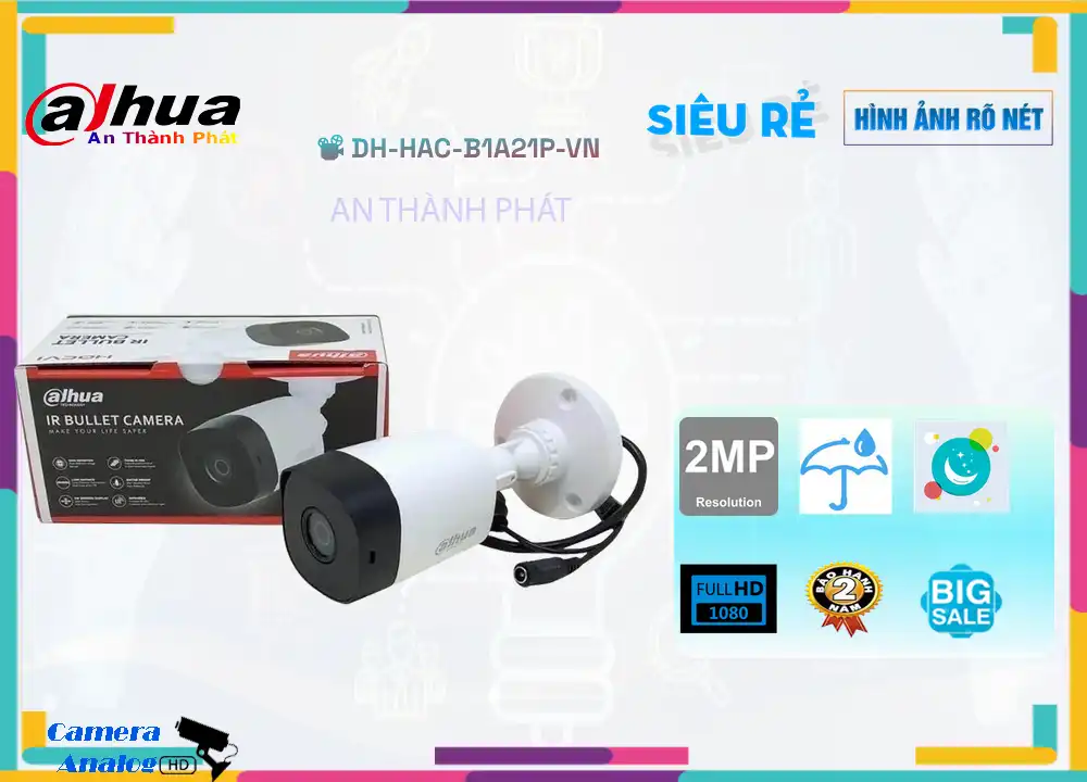 DH-HAC-B1A21P-VN sắc nét Dahua