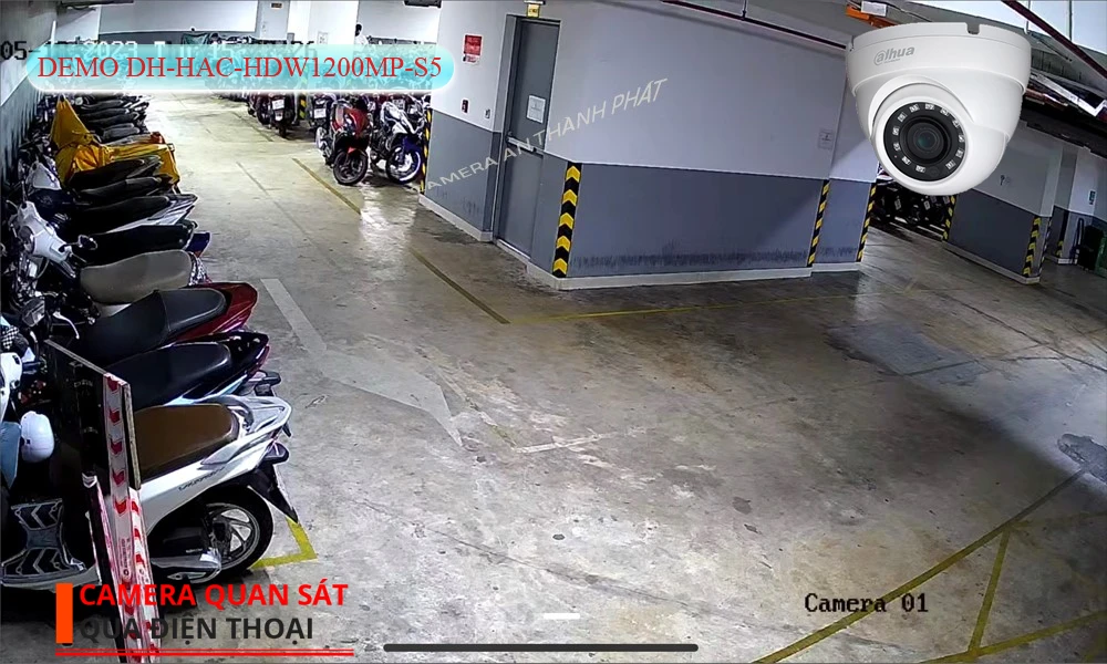 ➠  DH-HAC-HDW1200MP sắc nét Dahua