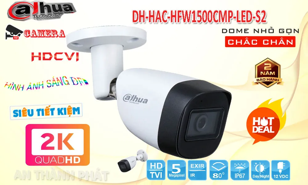 DH-HAC-HFW1500CMP-S2 camera dahua độ nét cao