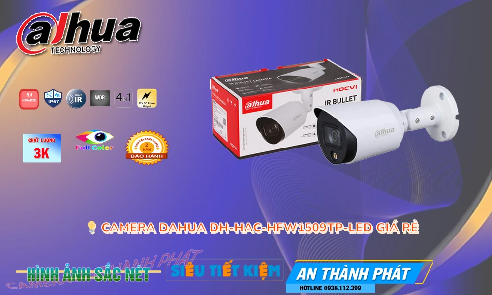 DH-HAC-HFW1509TP-LED sắc nét Dahua DH-HAC-HFW1509TP-LED sắc nét Dahua