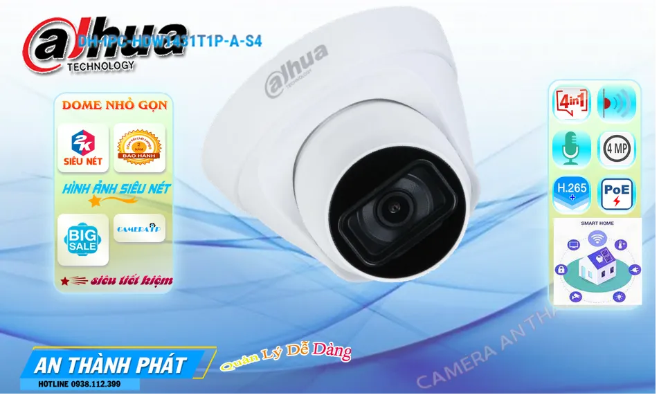 Camera  Dahua DH-IPC-HDW1431T1P-A-S4 Hình Ảnh Đẹp