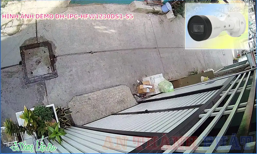 DH-IPC-HFW1230DS1-S5 sắc nét Dahua