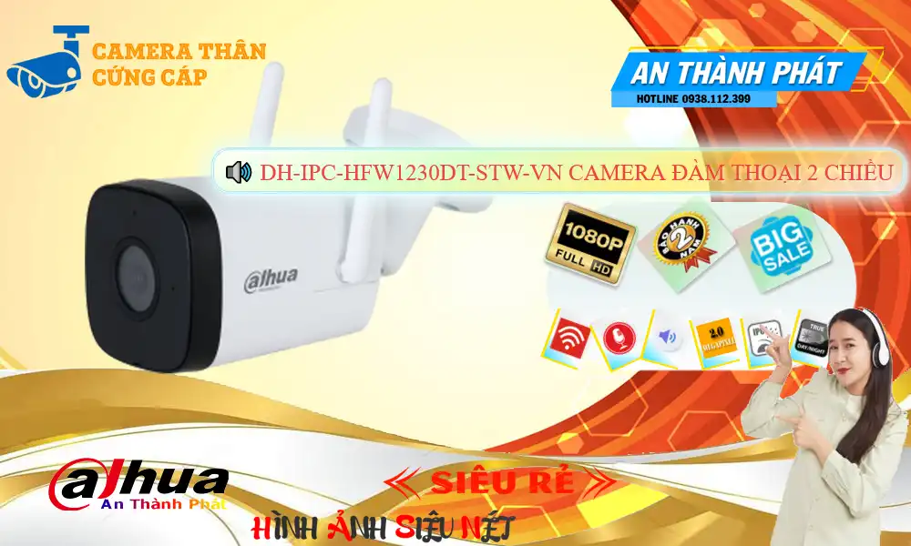 Camera DH-IPC-HFW1230DT-STW-VN  Dahua Giá rẻ