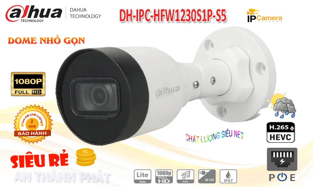 Điểm nổi bật camera ip Dahua DH-IPC-HFW1230S1-S5