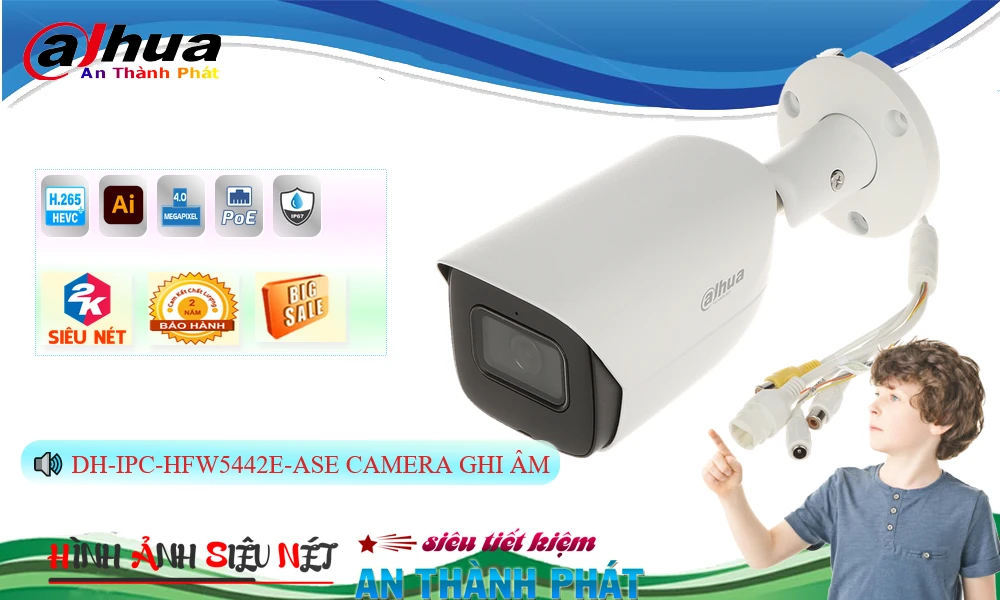 DH-IPC-HFW5442E-ASE sắc nét Dahua