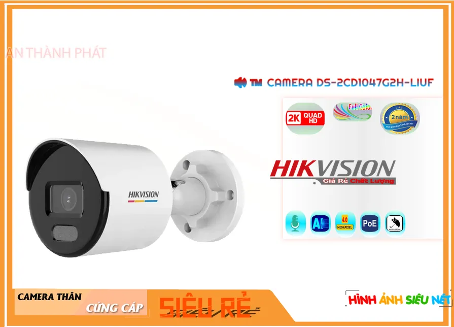 Camera Hikvision DS-2CD1047G2H-LIUF,Thông số DS-2CD1047G2H-LIUF,DS-2CD1047G2H-LIUF giá mới nhất,DS-2CD1047G2H-LIUF Công Nghệ POE  Bán Sỉ, Loại Camera an ninh DS 2CD1047G2H LIUF,DS-2CD1047G2H-LIUF nơi bán rẻ nhất,Giá Bán DS-2CD1047G2H-LIUF Ultra 2k 4.0 MP ,DS-2CD1047G2H-LIUF Chính hãng,Bán rẻ DS-2CD1047G2H-LIUF,Giá DS-2CD1047G2H-LIUF,thông số DS-2CD1047G2H-LIUF,DS-2CD1047G2H-LIUF Chất lượng nhất,DS-2CD1047G2H-LIUF Giá hấp dẫn,DS-2CD1047G2H-LIUF Giá Hấp Dẫn