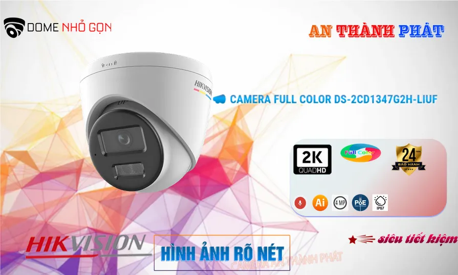 Camera Hikvision DS-2CD1347G2H-LIUF
