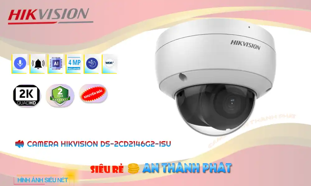 Camera Hikvision DS-2CD2146G2-ISU