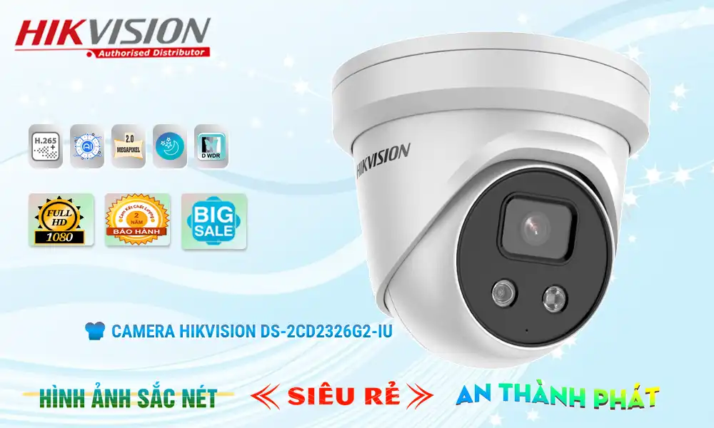 Camera Hikvision DS-2CD2326G2-IU Camera Hikvision DS-2CD2326G2-IU