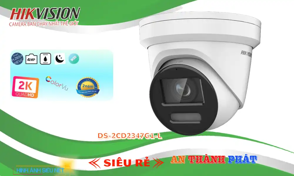 DS-2CD2347G1-L sắc nét Hikvision ➠