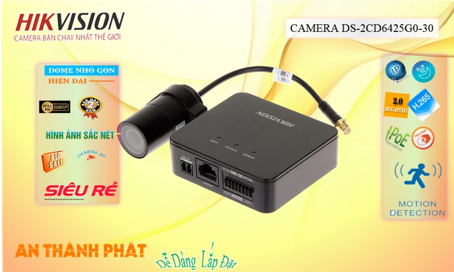 Camera  Hikvision DS-2CD6425G0-30 Tiết Kiệm