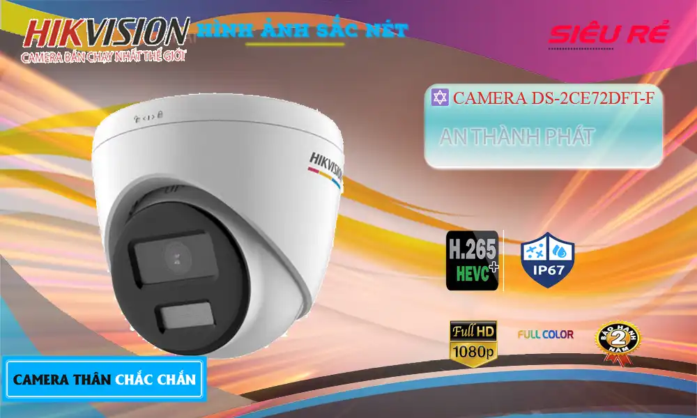 DS-2CE72DFT-F sắc nét Hikvision ➠