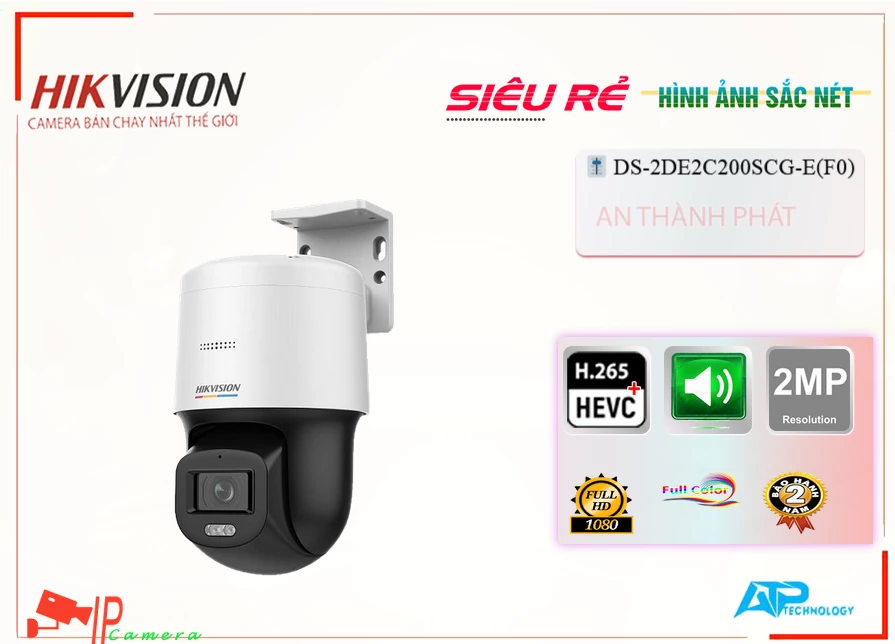 DS-2DE2C200SCG-E(F0) Camera  Hikvision Giá rẻ