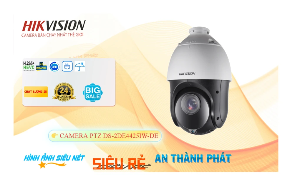 DS-2DE4425IW-DE sắc nét Hikvision DS-2DE4425IW-DE sắc nét Hikvision