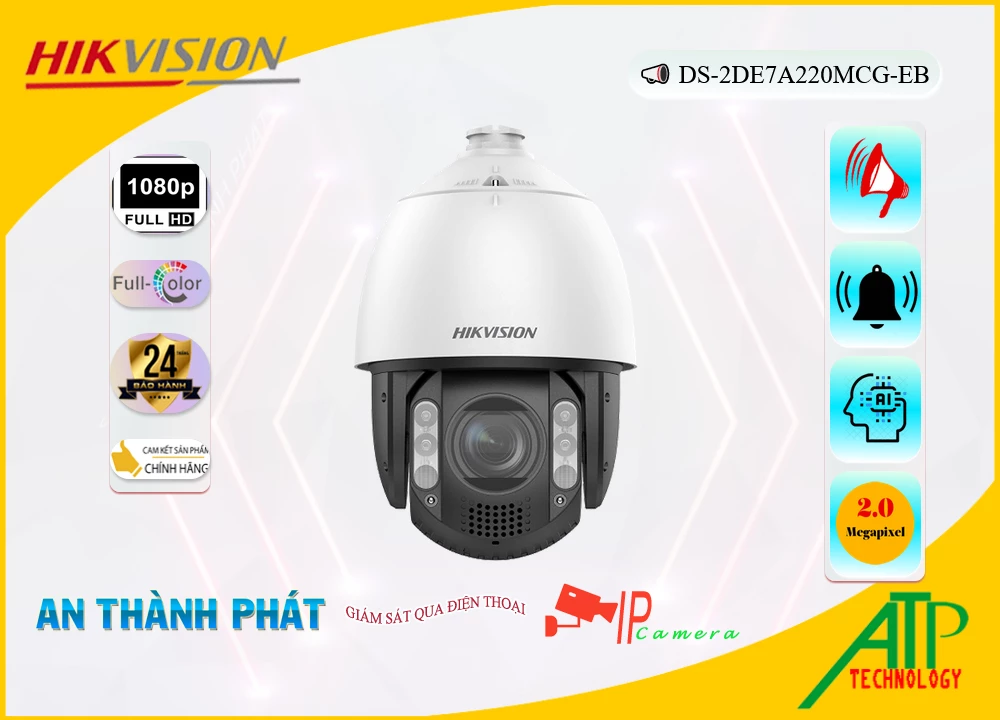 DS-2DE7A220MCG-EB Camera Thiết kế Đẹp  Hikvision ❇